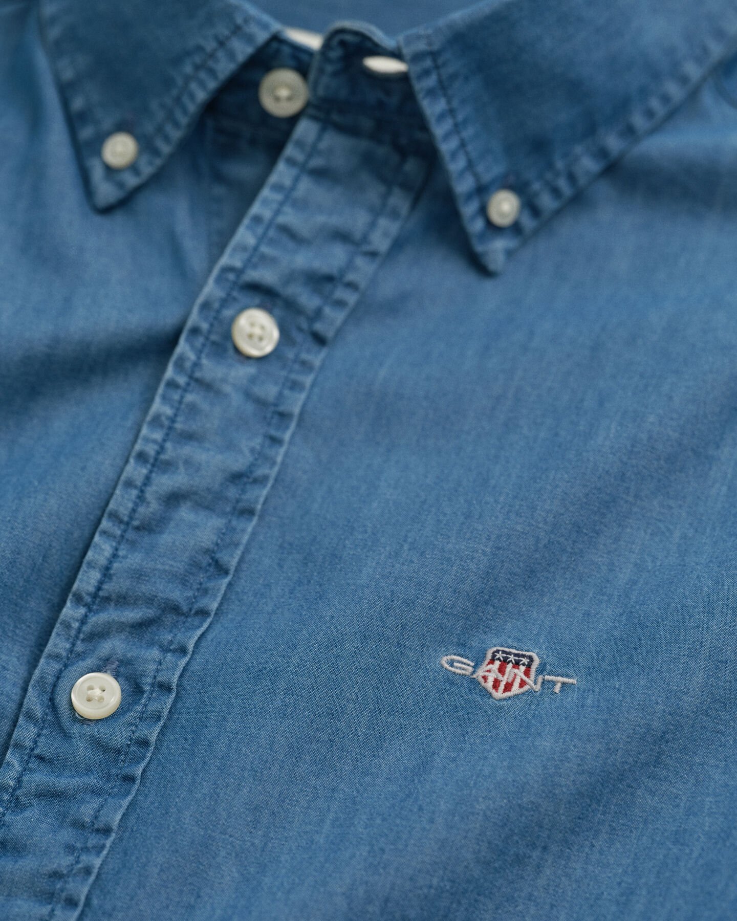 Slim Fit Indigo Shirt