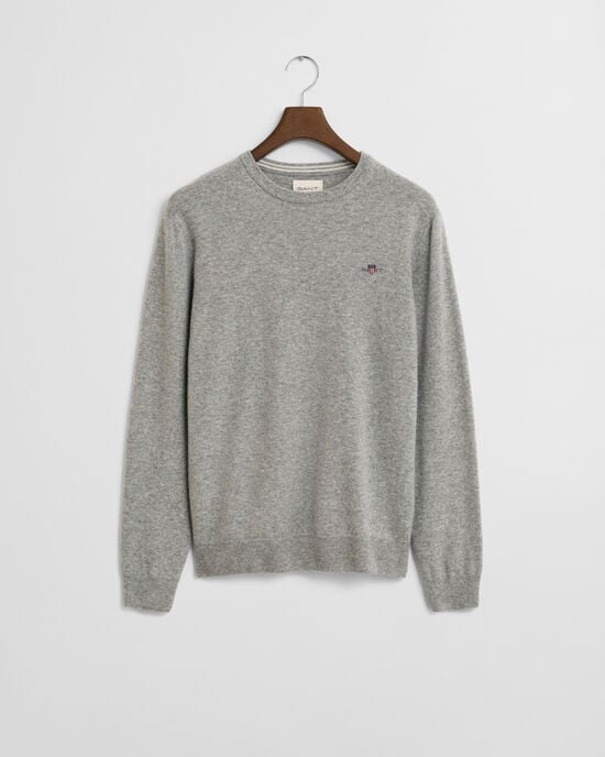 Superfine Lambswool Crew Neck Sweater