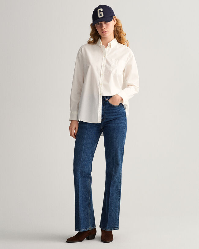 Relaxed Fit Luxury Poplin Shirt