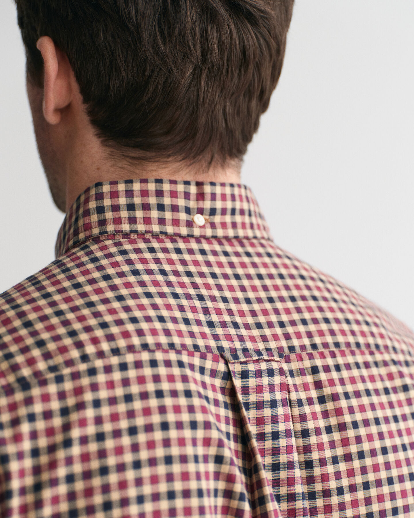 Regular Fit Gingham Light Twill Shirt