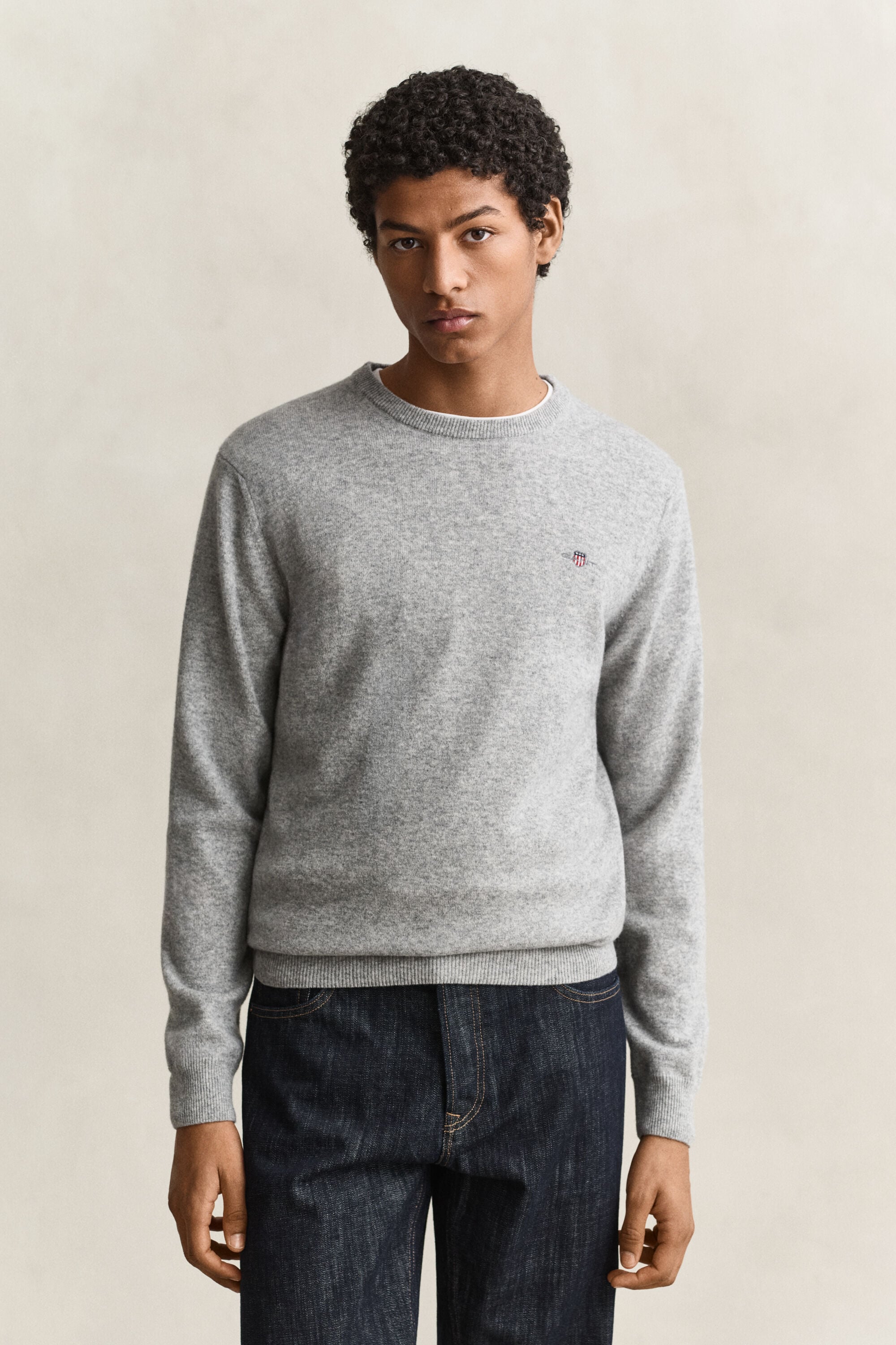 Lambswool Crew Neck Sweater