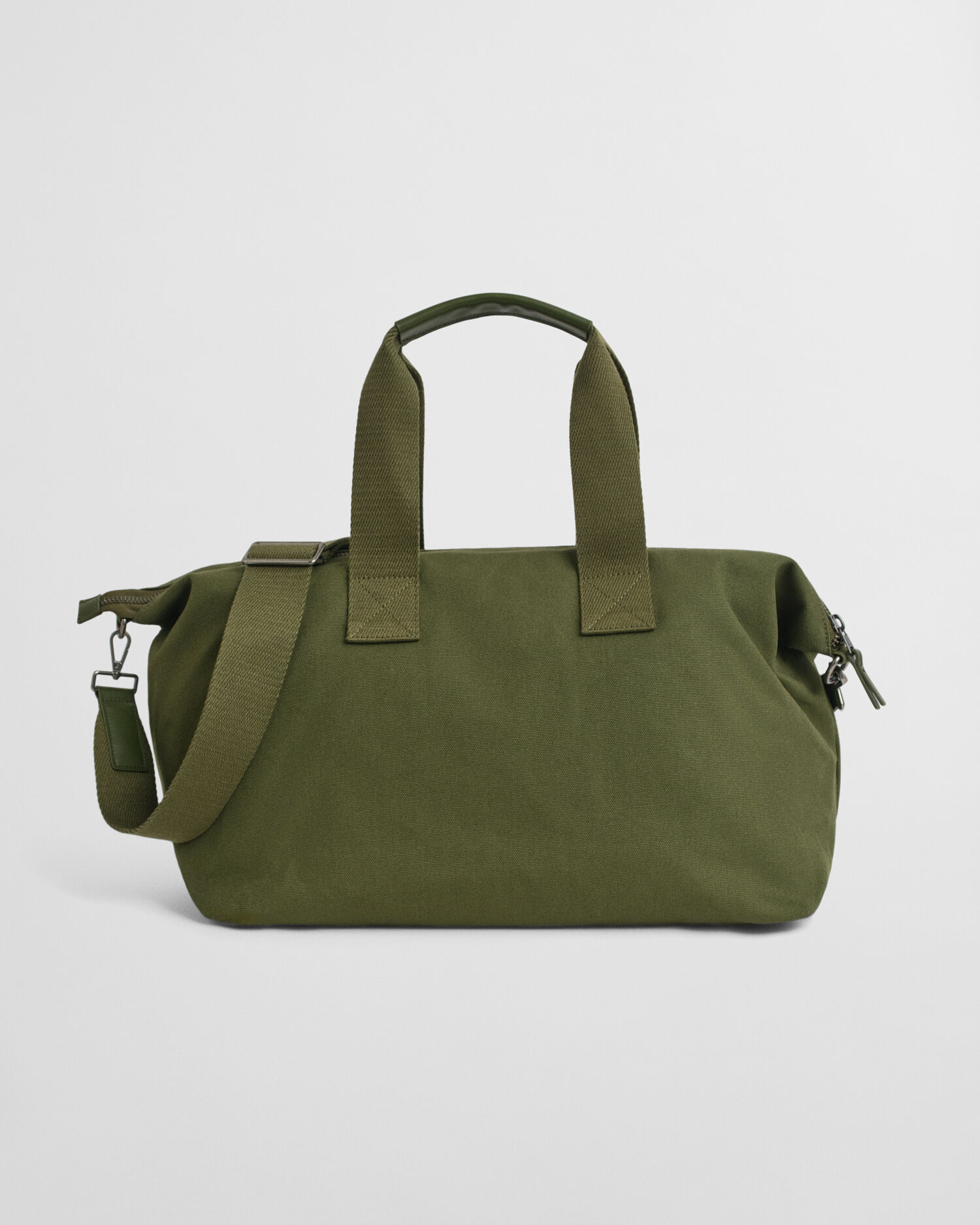 G Badge Cotton Canvas Duffel Bag