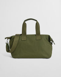 G Badge Cotton Canvas Duffel Bag