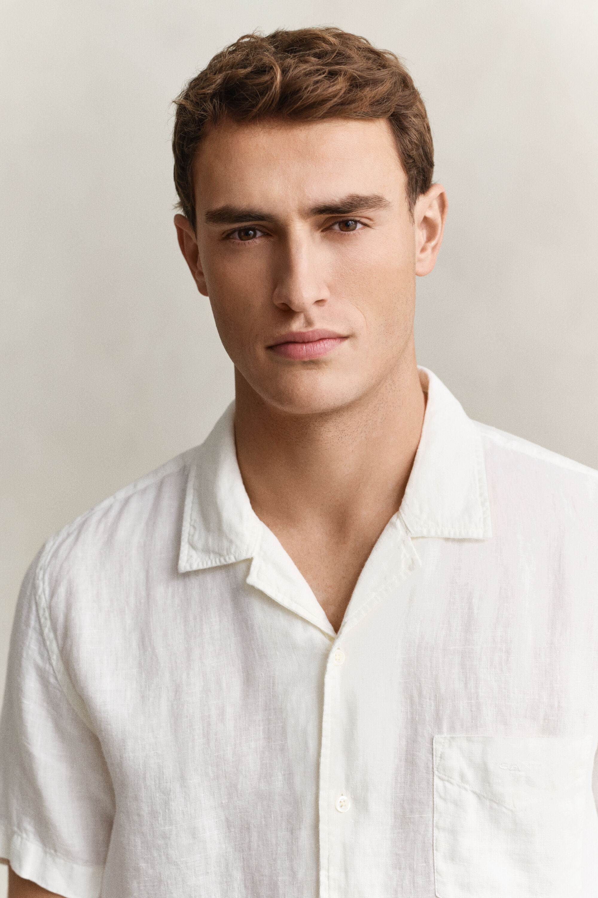 Short Sleeve Linen Shirt