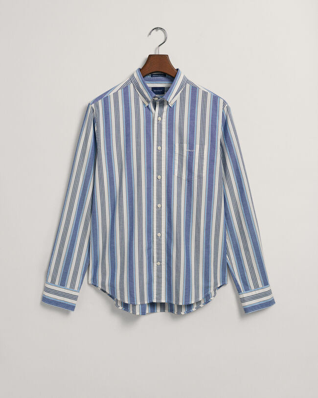 Regular Fit Colorful Striped Shirt