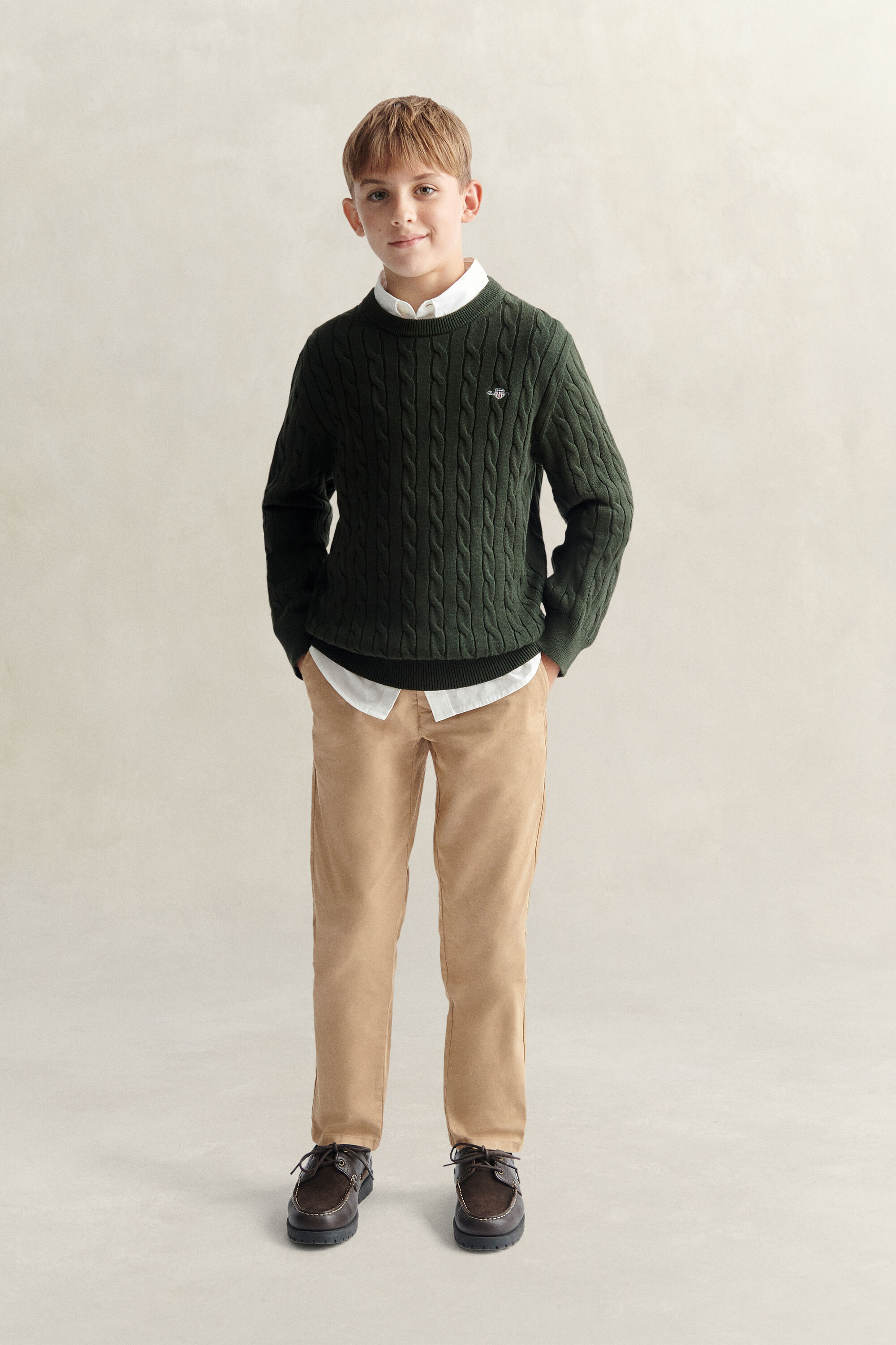 Teen Boys Shield Sweater