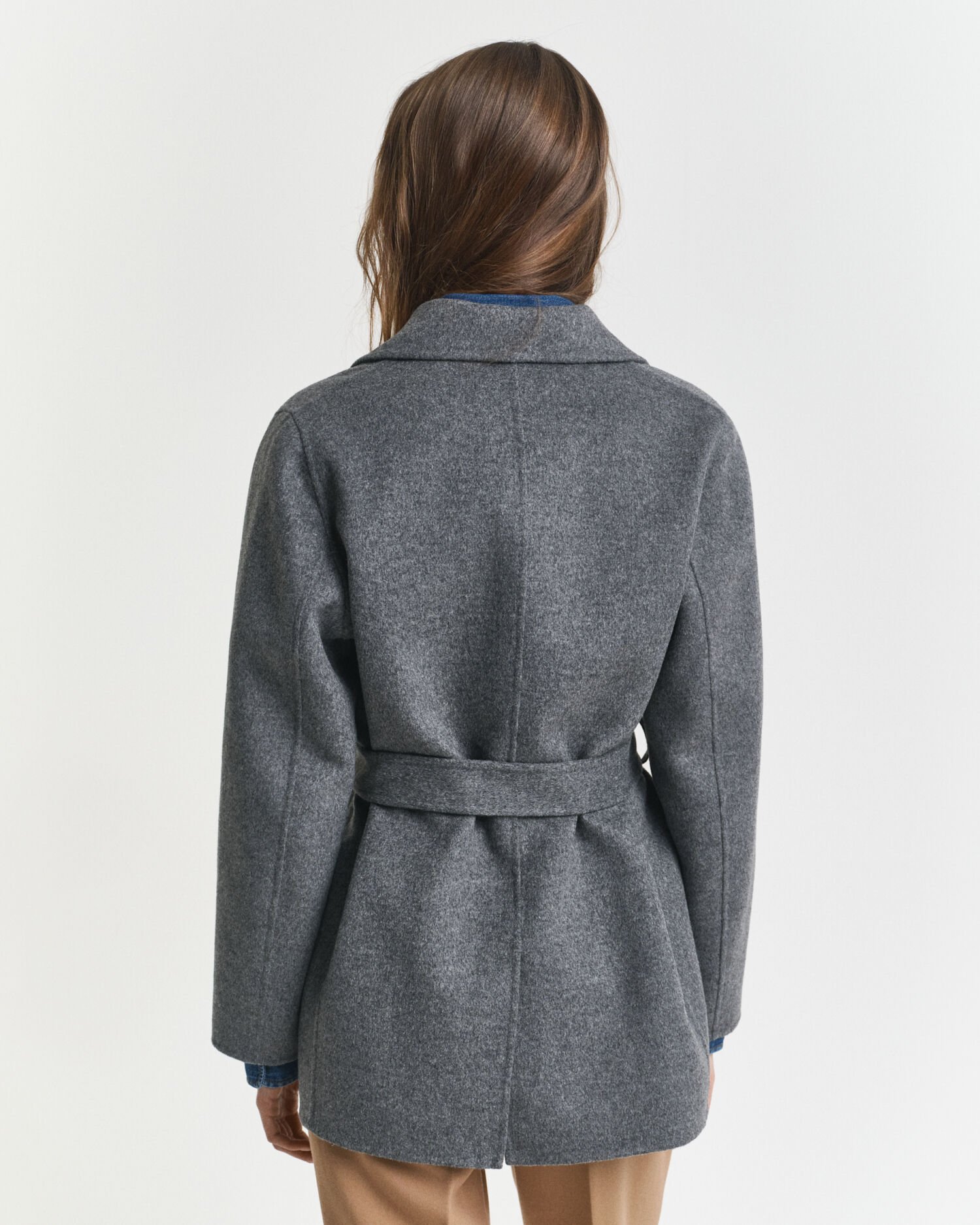 Handstitched Belted Jacket