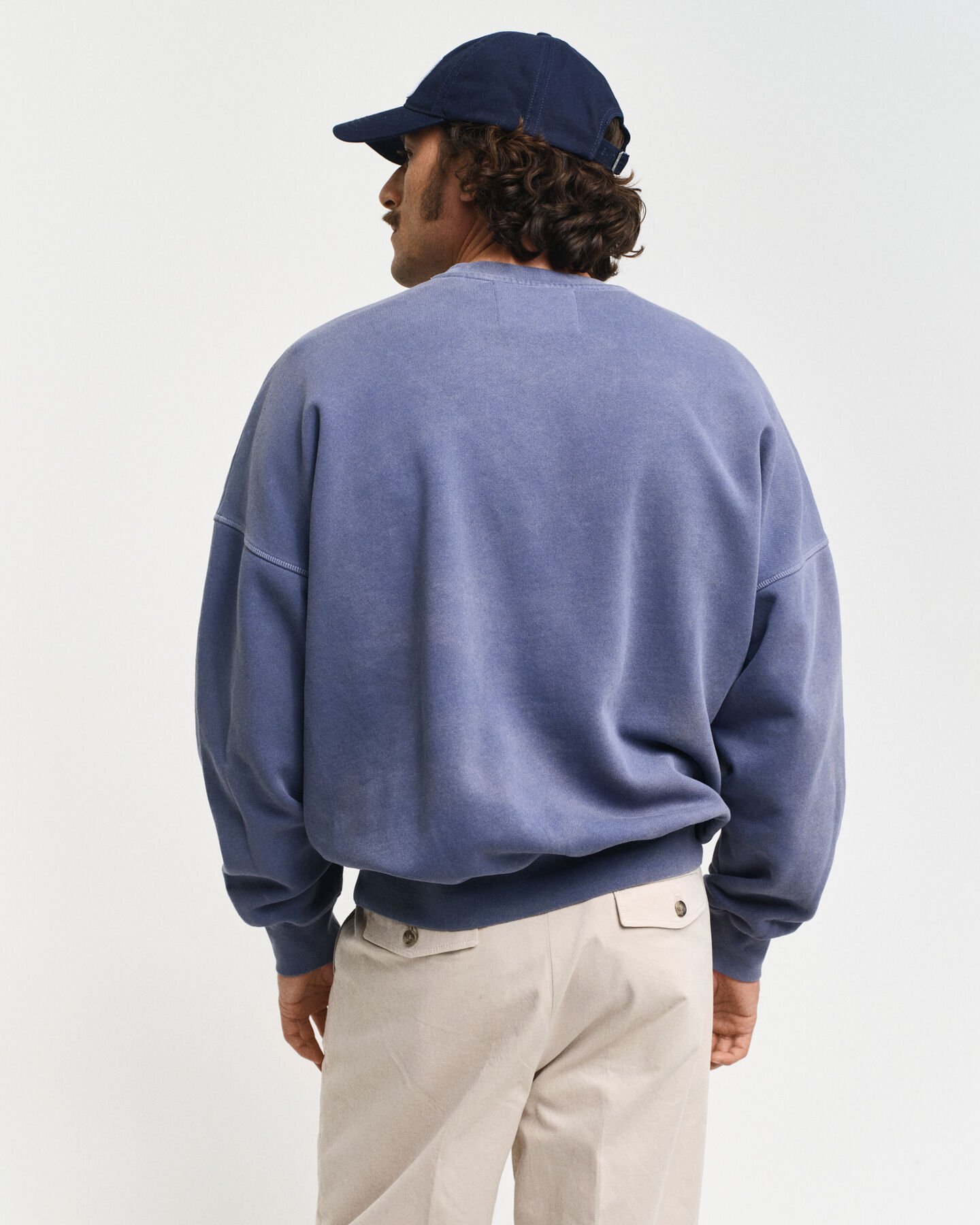 Vintage Washed Crew Neck Sweatshirt