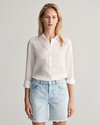 Regular Fit Linen Chambray Shirt