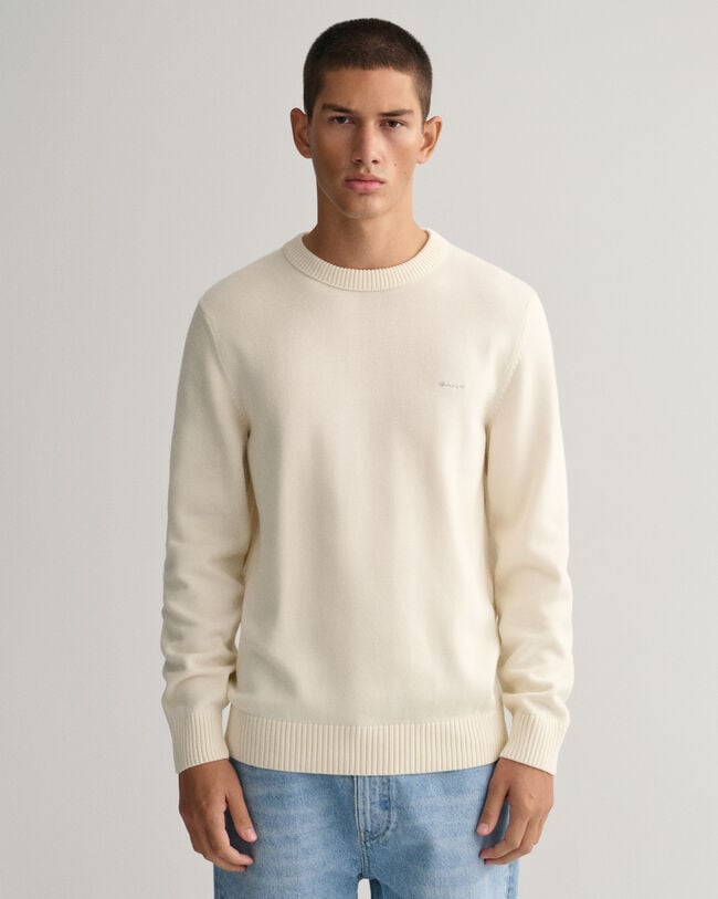 Supima Cotton Crew Neck Sweater