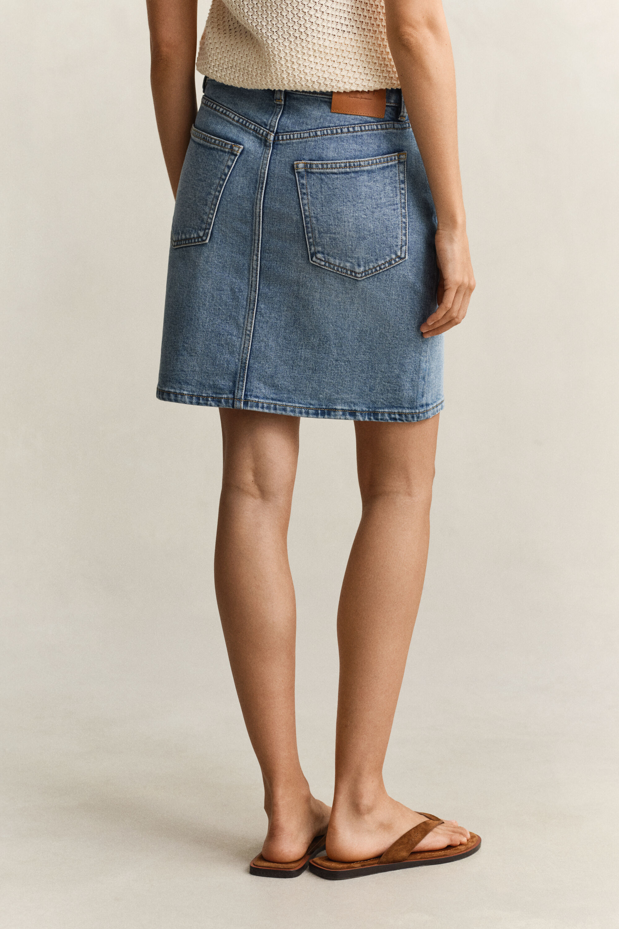 Short Denim Skirt