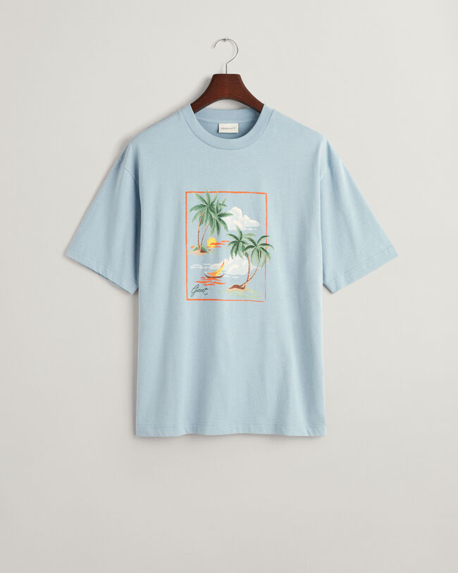Hawaiian Printed T-Shirt