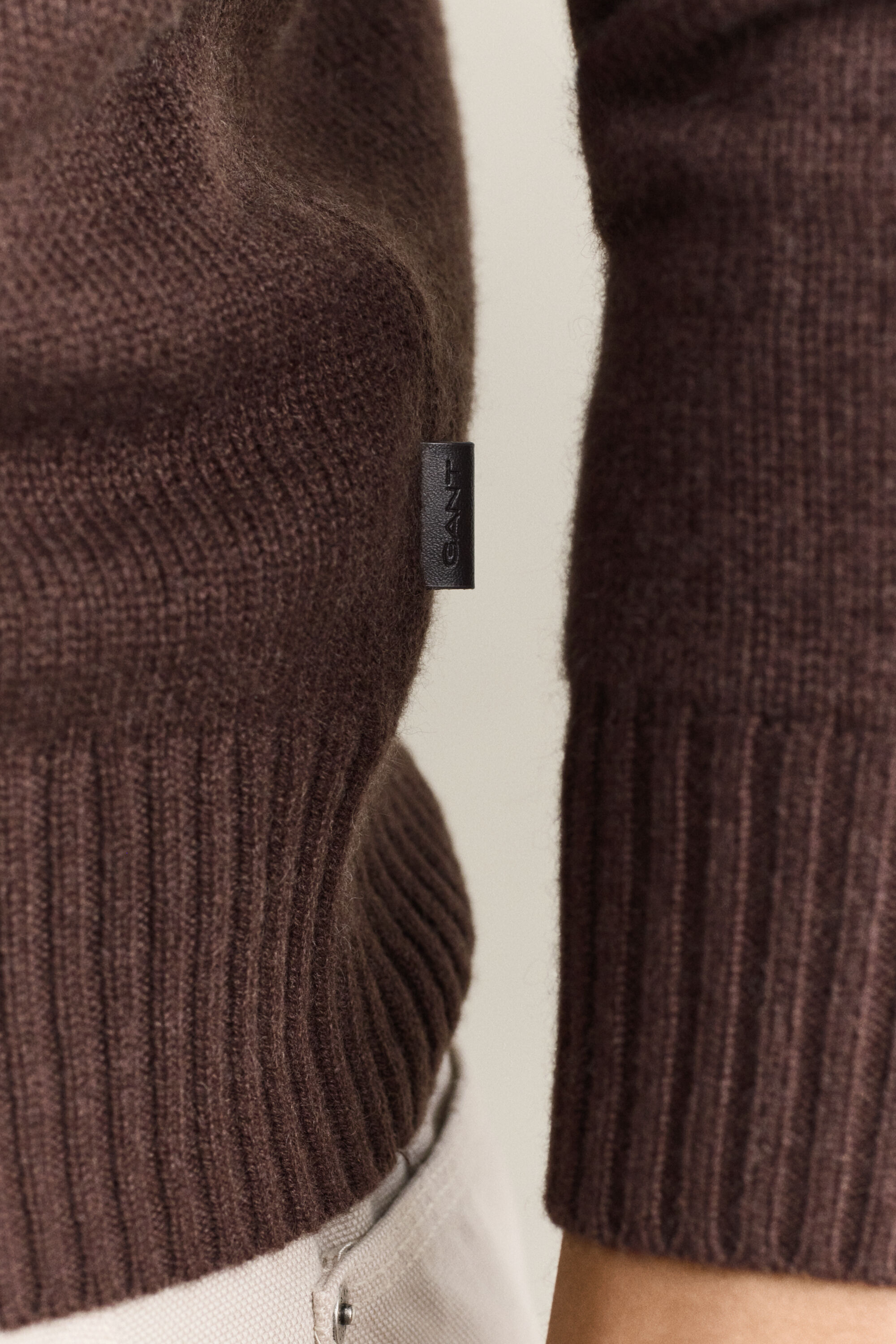 Striped Cashmere V-Neck Sweater