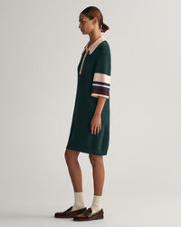 Polo Knit Mini Dress