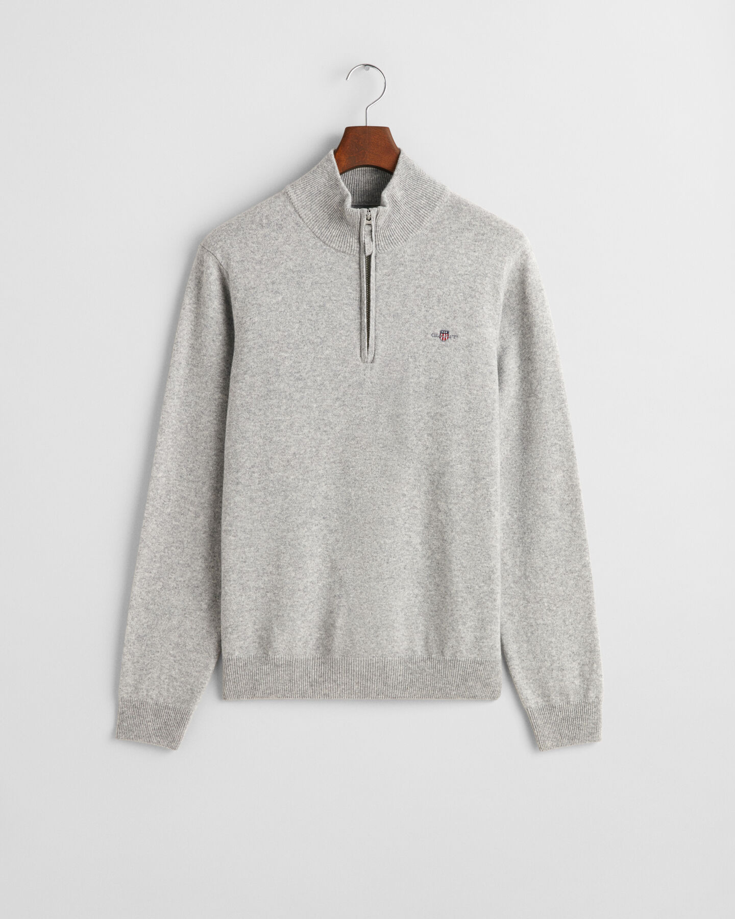 Superfine Lambswool Half-Zip Sweater