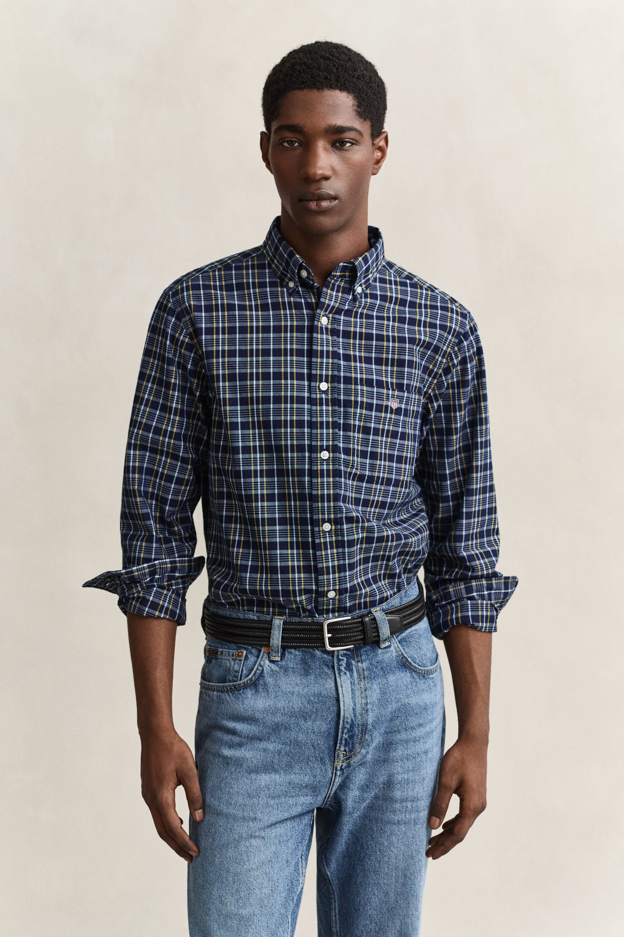 Checked Archive Poplin Shirt