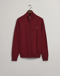 Super Fine Lambswool Zip Cardigan