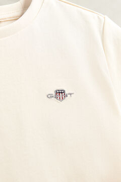 Kids Shield T-Shirt — CREAM 1