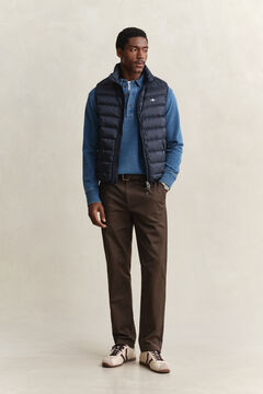 Light Down Vest — EVENING BLUE 7