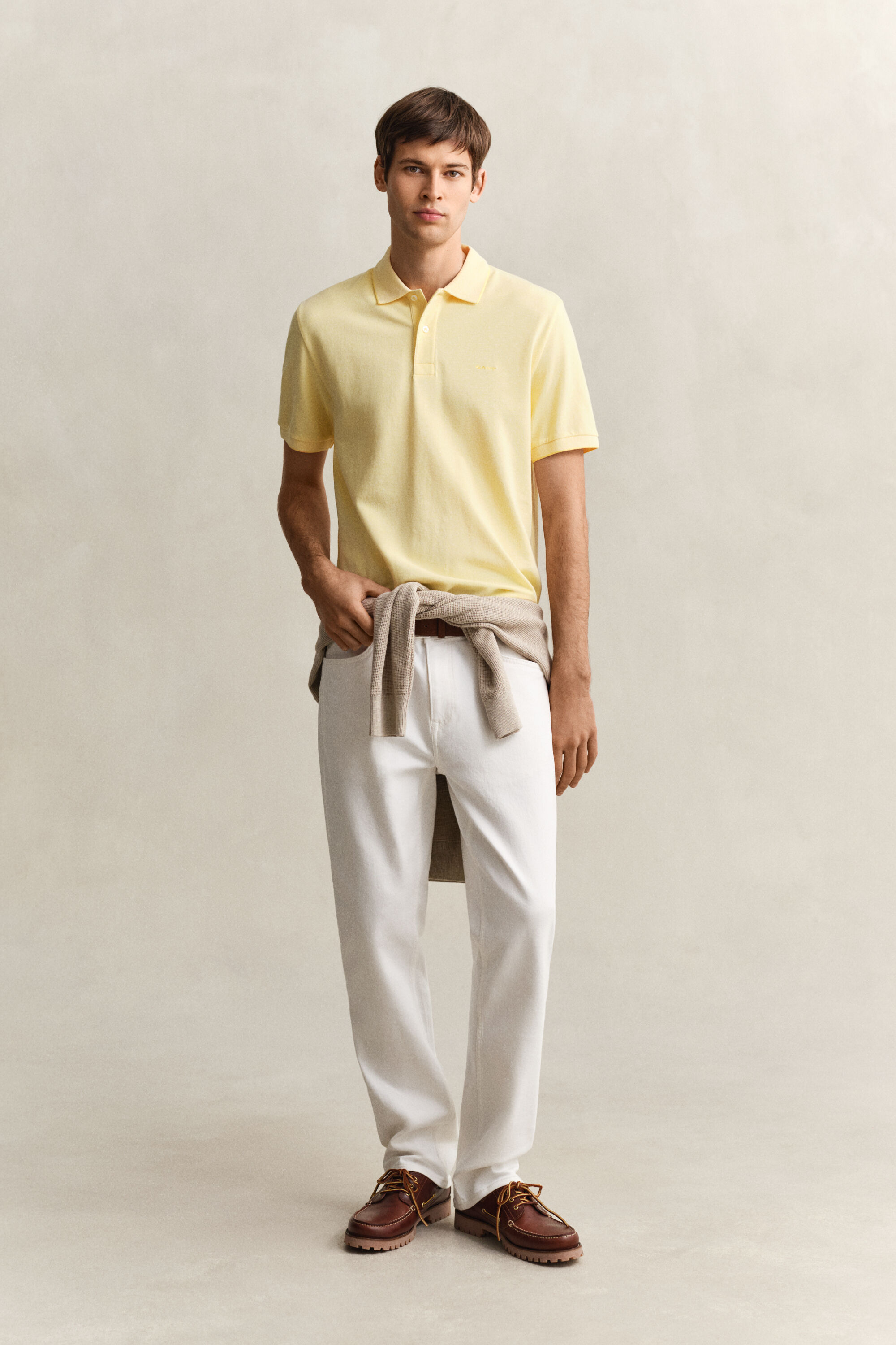 Two-Toned Polo Shirt