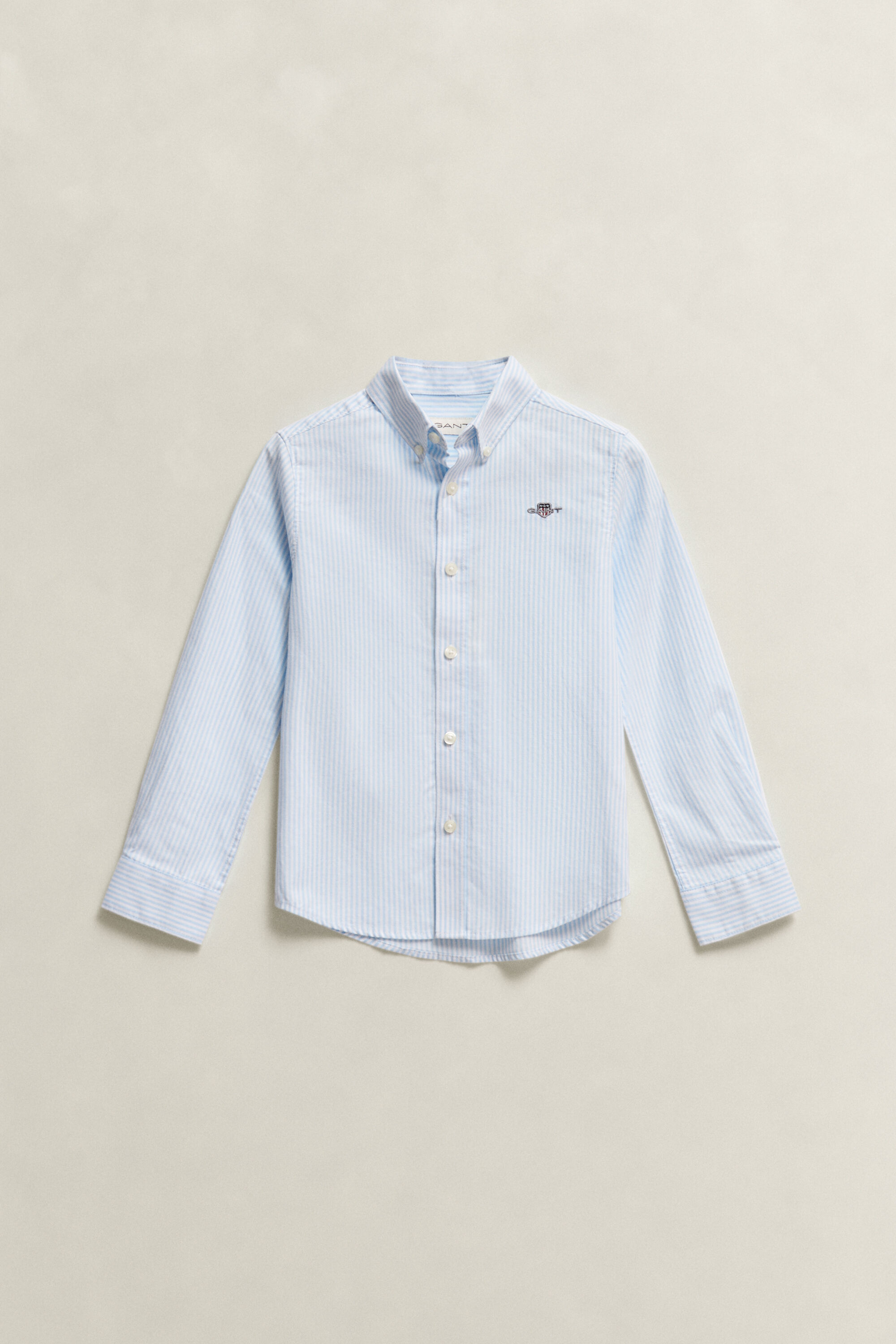 Boys Shield Striped Oxford Shirt