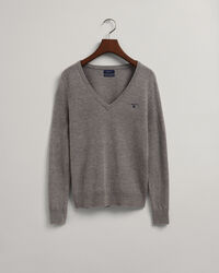Extra Fine Lambswool V-Neck Sweater