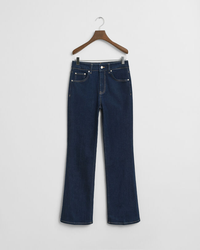 Slim Fit Flared Jeans