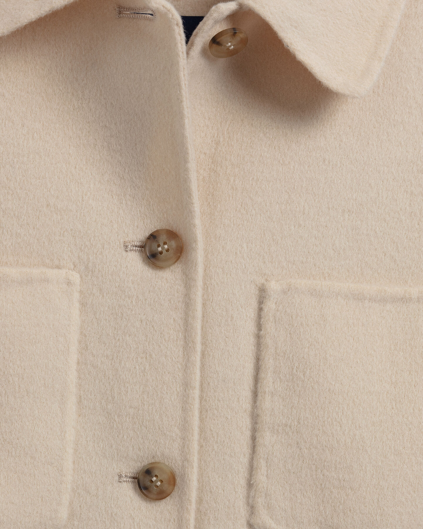 Handstitched Shirt Jacket