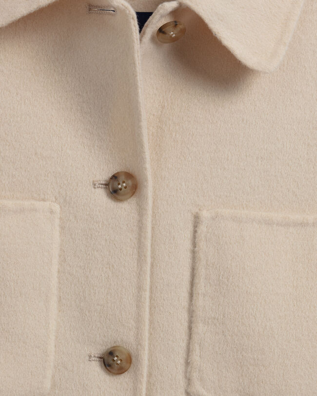 Handstitched Shirt Jacket