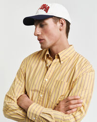 Relaxed Fit Striped Heritage Poplin Shirt