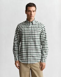 Regular Fit Checked Oxford Shirt