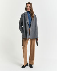 Handstitched Belted Jacket