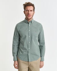 Regular Fit Classic Gingham Poplin Shirt