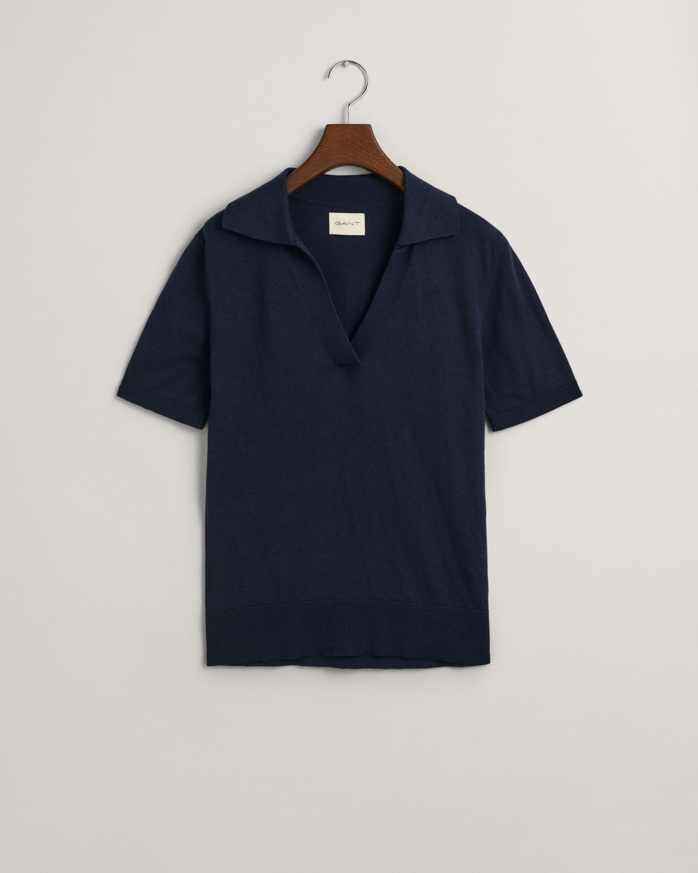 Fine Knit Short Sleeve Rugger