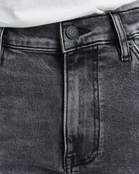 Slim Fit Black Wash Jeans