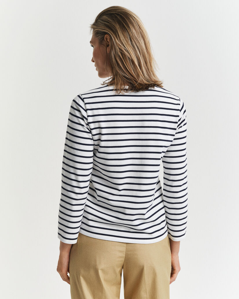 Breton 3/4 Length Sleeve T-Shirt