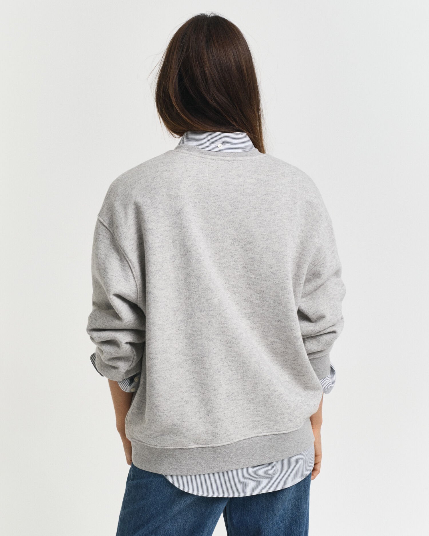 Printed Crew Neck Sweatshirt
