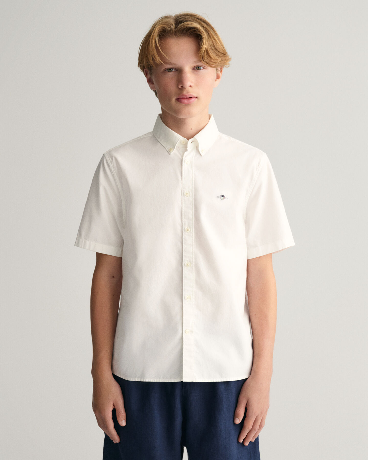 Teens Oxford Short Sleeve Shirt