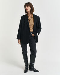 Seamless Buttoned Long Sleeve Polo Shirt