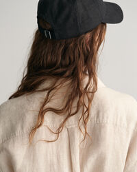 Linen Short Sleeve Shirt Dress