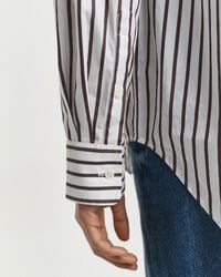 Relaxed Fit Classic Striped Poplin Shirt