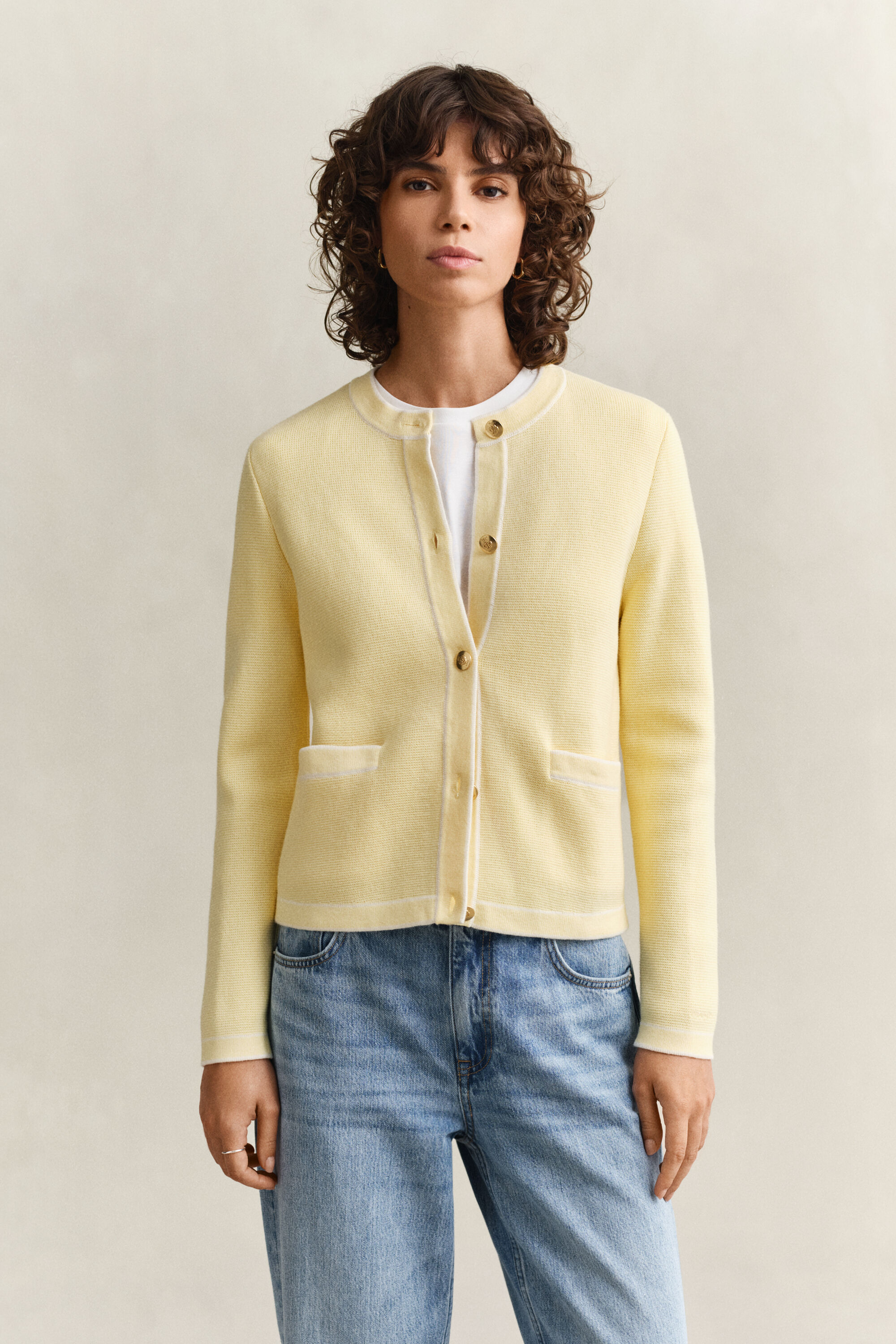 Knitted Cotton Jacket