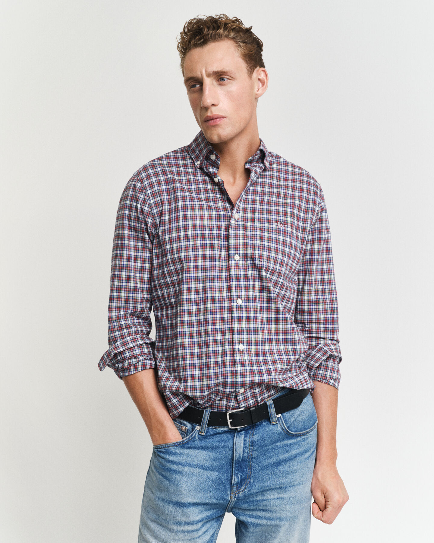 Regular Fit Classic Tartan Poplin Shirt