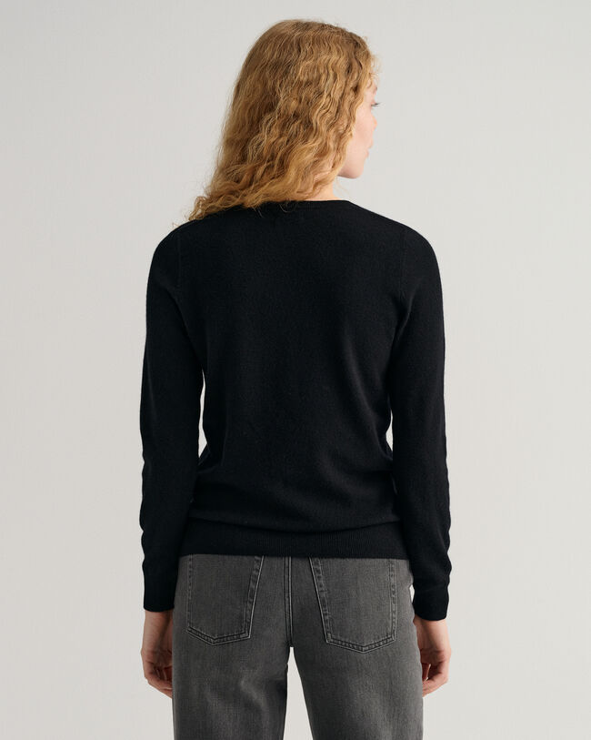 Extra Fine Lambswool V-Neck Sweater