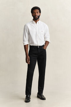 Slim Clean Wash Jeans — BLACK 8