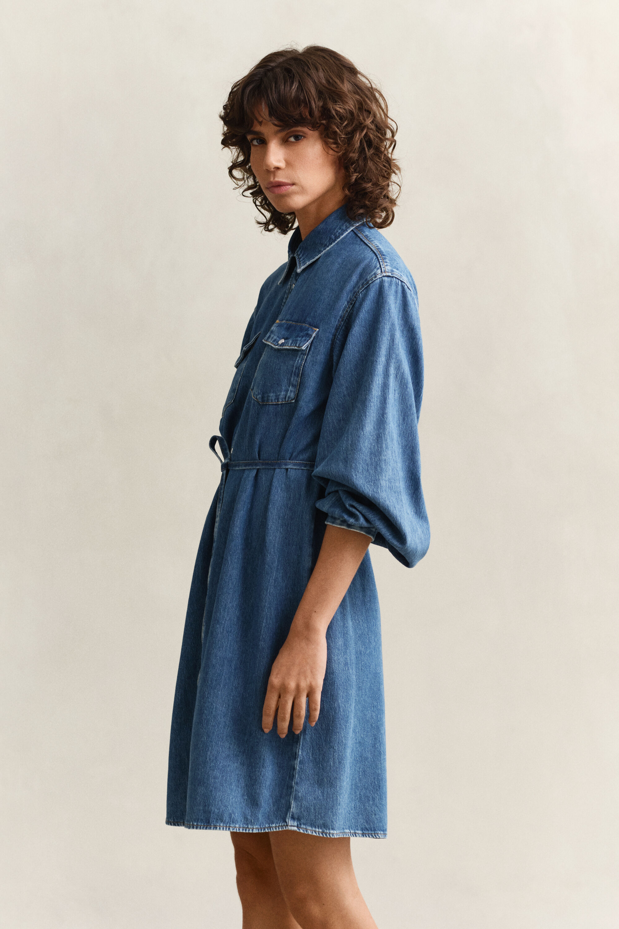 Denim Shirt Dress