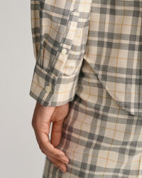 Slim Fit Dart Checked Shirt