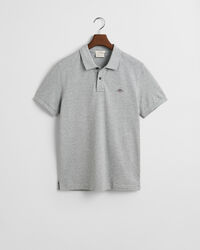 Slim Fit Shield Piqué Polo Shirt