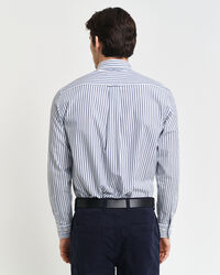 Regular Fit Striped Poplin Shirt