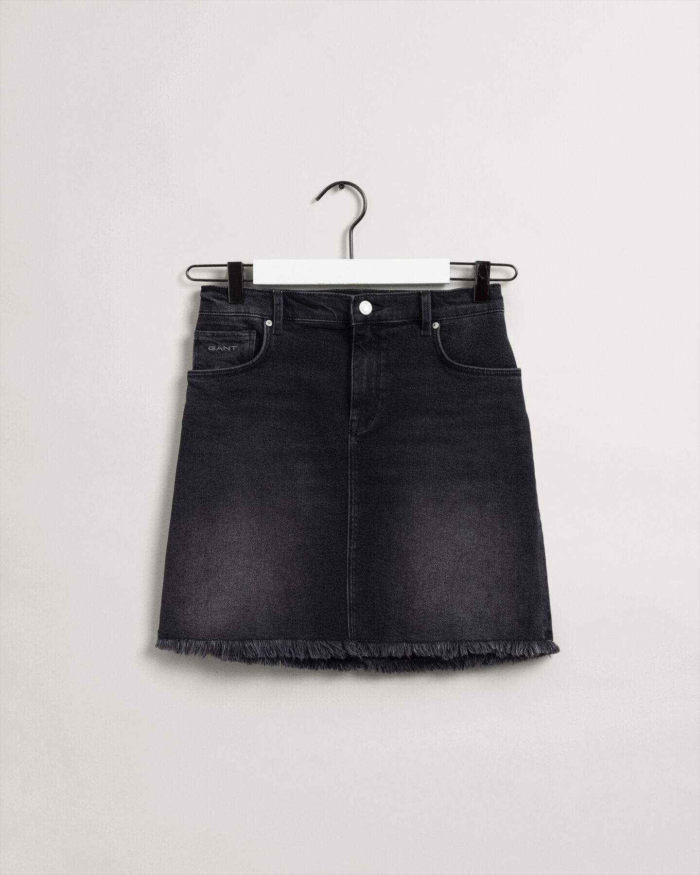 Teen Girls Fringe Denim Skirt